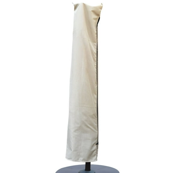 Roma Umbrella Cover Protective Patio Winter Hanging Outdoor Furniture Protector-BEIGE