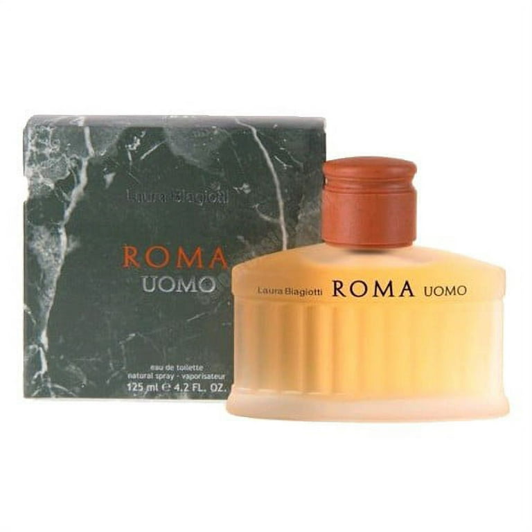 Roma Uomo by Laura Biagiotti, 4.2 oz Eau De Toilette Spray for Men