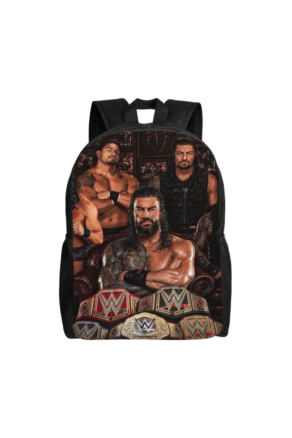 Roma-n Wrestler Reig-n Backpacks Travel Laptop Backpack Lightweight Bookbags Casual Daypack