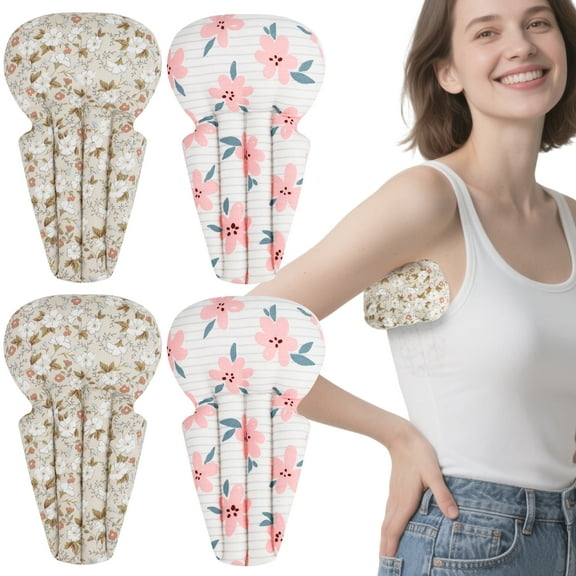 RomaReady Lymphedema Axilla Pillow Armpit Pain Relief Mastectomy Recovery Supplies, 4PCS Cotton Lumpectomy Mastectomy Pillows Post OP Multicolor Breast Surgery Pillow, Pink Brown