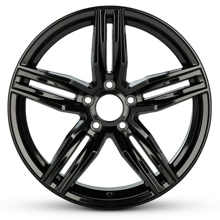 Romac Venom 18 Inch, 5 x 112 Bolt Pattern, 45 mm Offset, 73.1 mm Hub - Gloss Black Alloy Rim