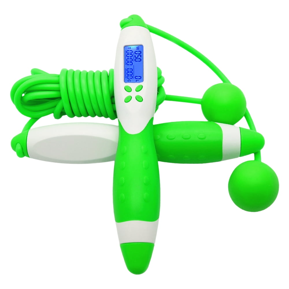 Romacci Wireless Jump Ropes with Electronic Jump Counter Calorie Counter Timer Sports Fitness for Indoor & Outdoor Use