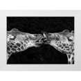 thumbnail image 1 of Romaggi, Michel 18x14 White Modern Wood Framed Museum Art Print Titled - French Kiss, 1 of 4