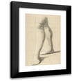 thumbnail image 1 of Romain Cazes 11x14 Black Modern Framed Museum Art Print Titled - Study of Legs (1828-81), 1 of 5