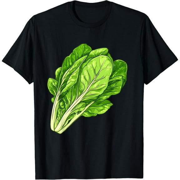 Romaine Lettuce With Leaves T-Shirt100% cotton