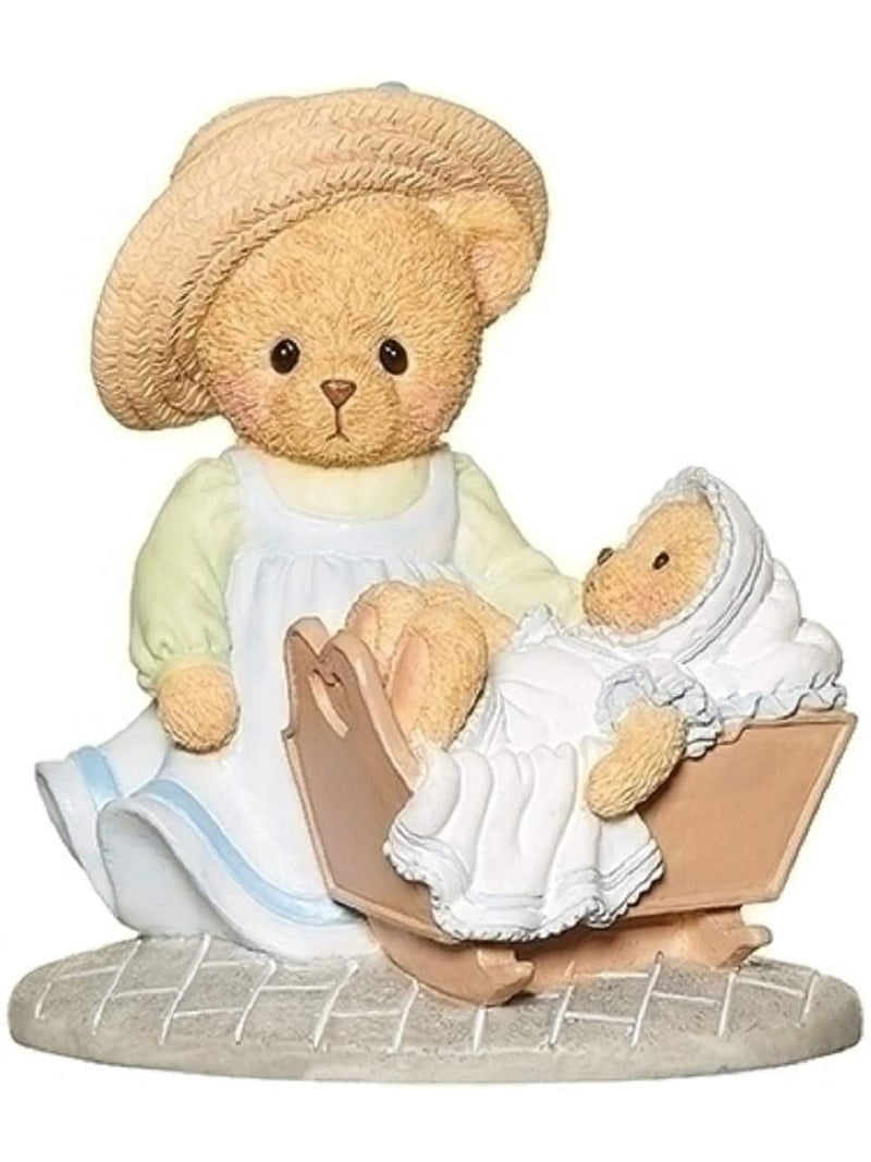 Roman Cherished Teddies Evelyn and Mia Mother and Baby Figure