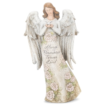 Home & Garden Memorial Angel With Dove Bereavement Roses 602094