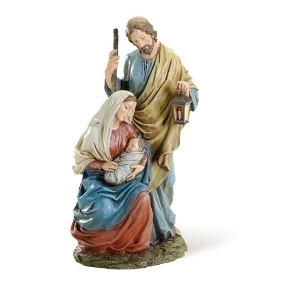 Hand-Painted Holy Family Nativity Scene Tabletop Figure