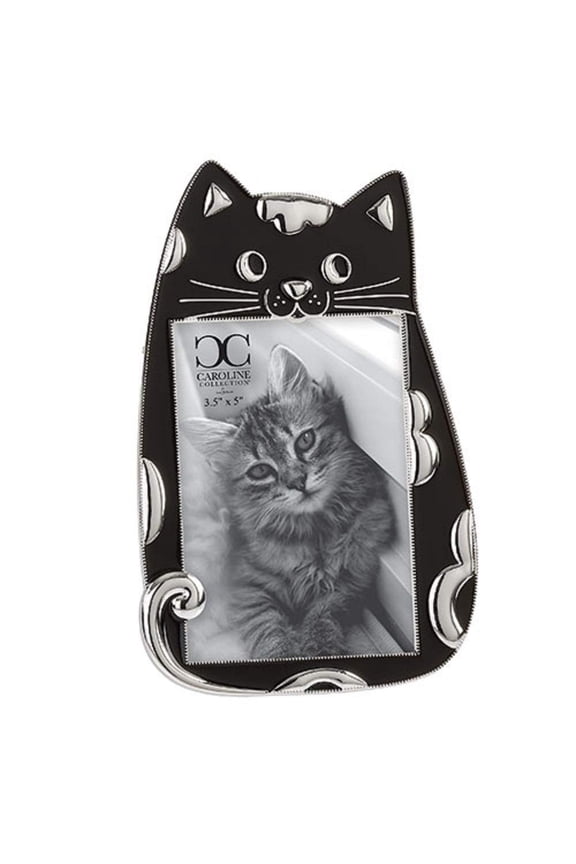 19298 Cat Frame, 7-inch Height, Zinc Alloy-Lead Free