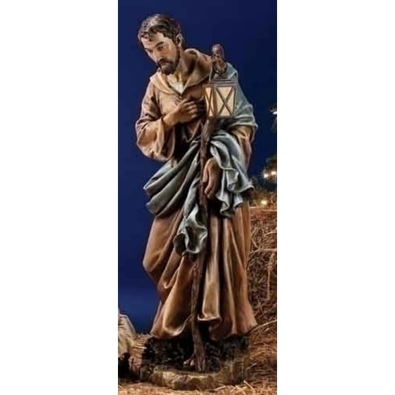Roman 38" Painted St. Joseph Christmas Statue