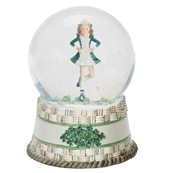 Roman - 5.5"H IRISH DANCER GLITTERDOME IRISH HERITAGE