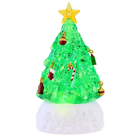 Roman 6.25In Lighted Swirl Mini Tree, Plastic, 139255