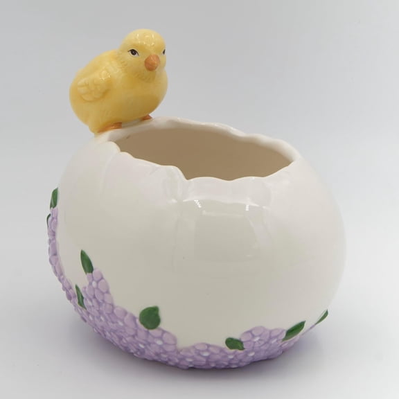 Roman, 6.75 H Chick Egg Planter