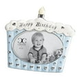 thumbnail image 1 of Roman 72893 - 7"H BLUE HAPPY BIRTHDAY CAKE (19064) Photo Frames, 1 of 6
