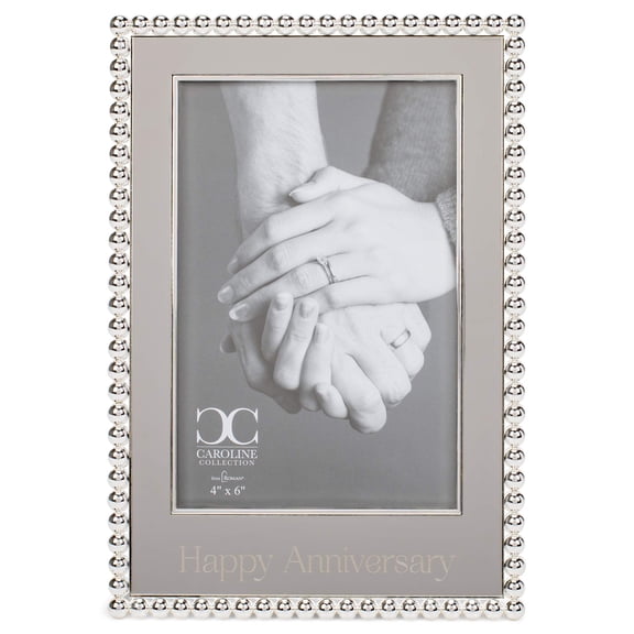 Roman 8 Inch Height Anniversary Frame, 4x6 Photo
