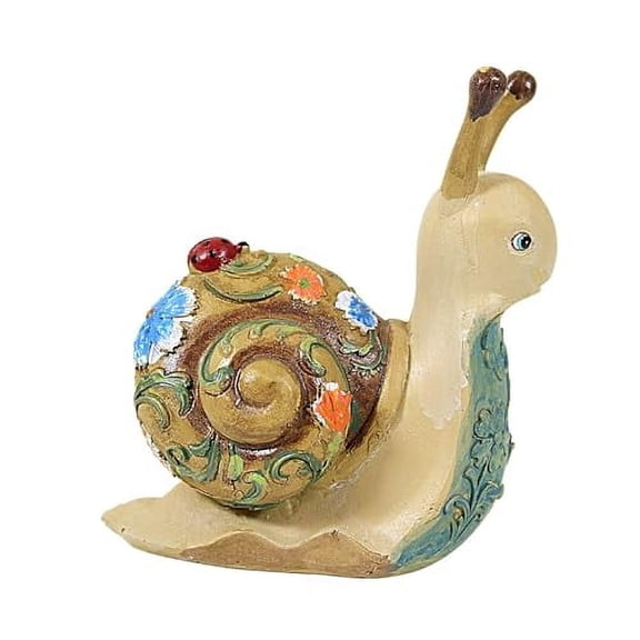 Roman 83387-4.25"H SNAIL FIGURE COLORFUL (12935) Home Decor Animal Figurines