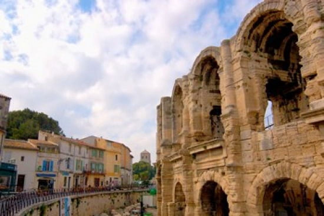 Roman Amphitheatre and Shops Provence France Canvas Art - Lisa S Engelbrecht DanitaDelimont (27 x 18)