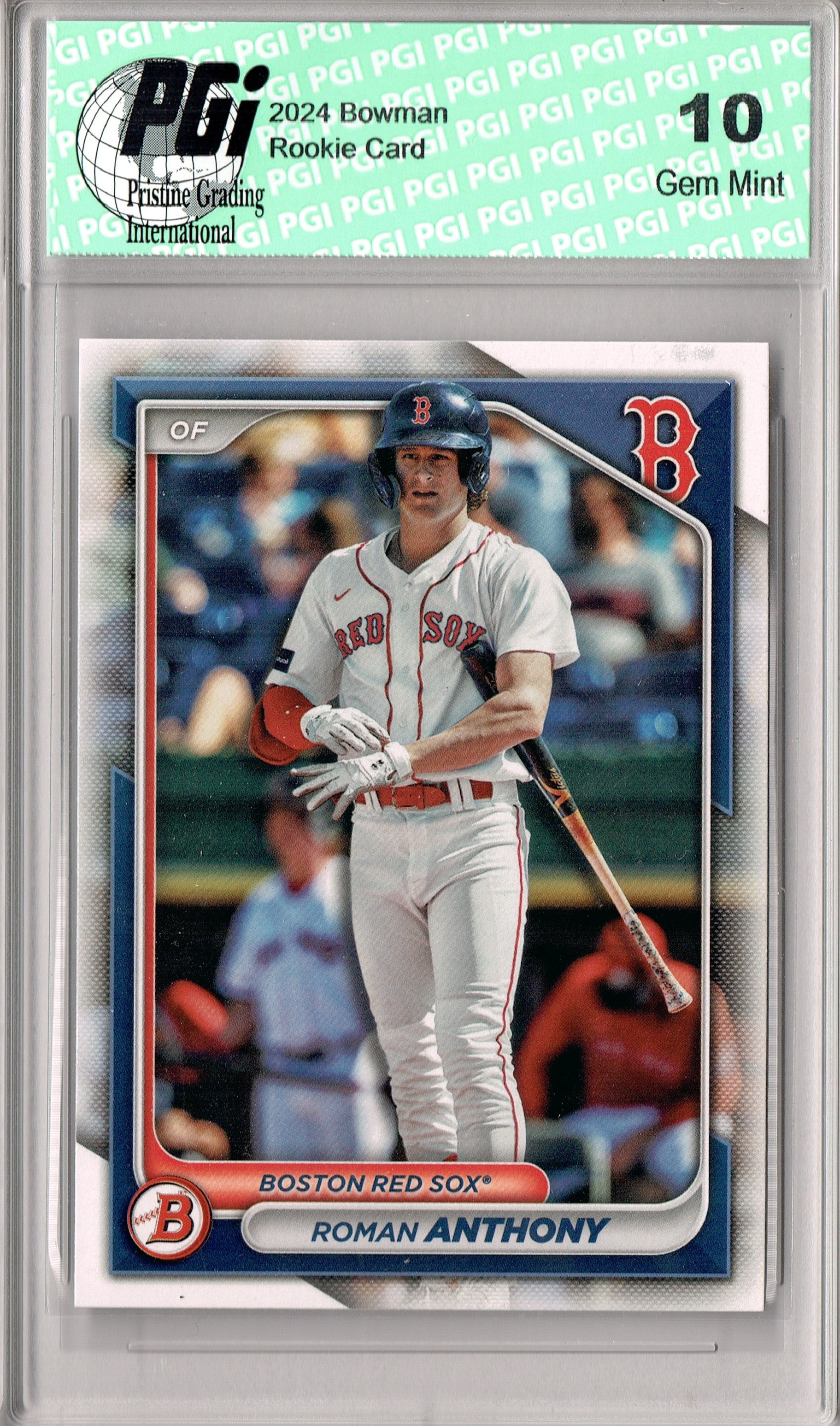 Roman Anthony 2024 Bowman #BP-22 Rookie Card PGI 10 - Walmart.com