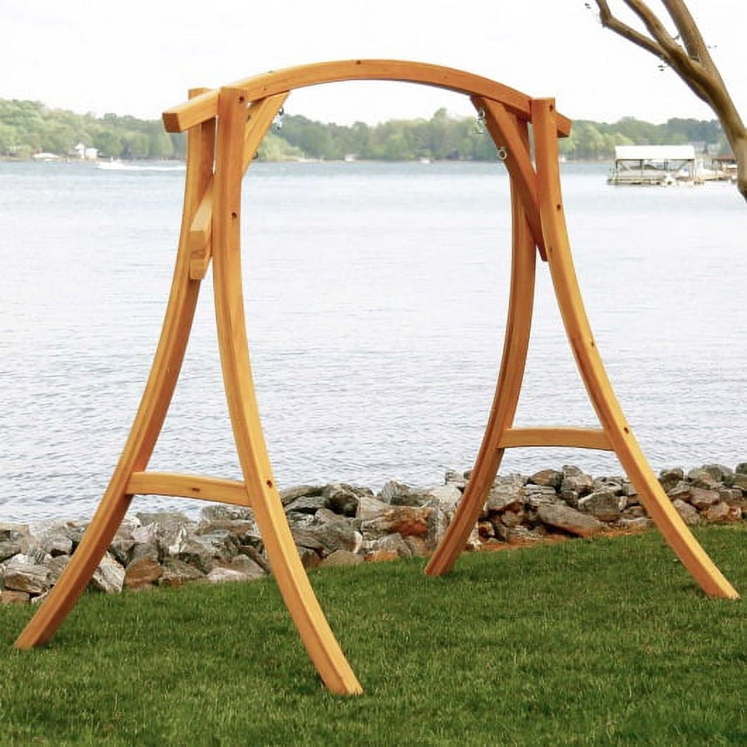 Roman arc cypress swing stand clearance