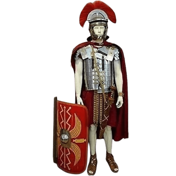 Roman Armor Lorica Segmentata Attached Cingulum Belt Centurion full suit armor