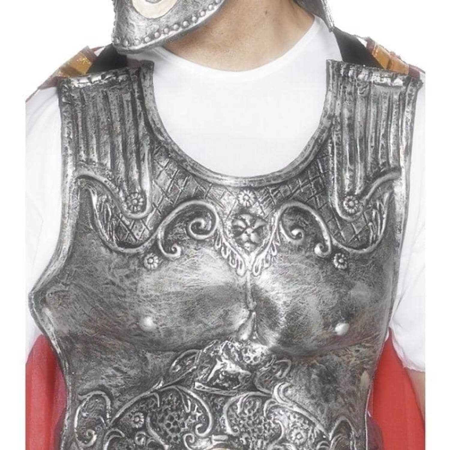 Roman Armour Breastplate Adult Silver Roman Armour Breastplate Adult Silver