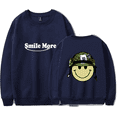 thumbnail image 1 of Roman Atwood Smile More Crewneck Sweatshirt Merch Casual Sweatshirt Unisex Clothing, 1 of 2