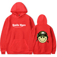 thumbnail image 1 of Roman Atwood Smile More Hoodie Men's Hip Hop Printing Pullover Hooded Sweatshirts, 1 of 2