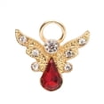 thumbnail image 1 of Roman Birthstone Angel Pin January Garnet, 1 of 2