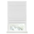thumbnail image 1 of Live Life Cordless Roman 100% Blackout Window Shade 27" W x 64" L, White, 1 of 3