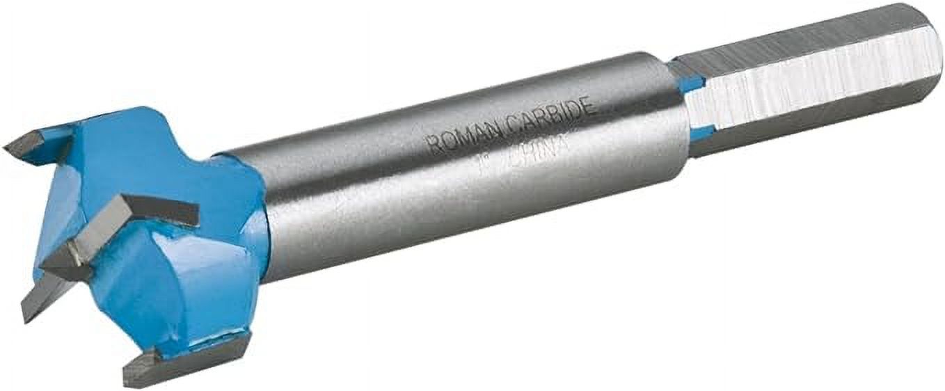 Roman Carbide DC1852 Carbide Forstner Bit, 1Inch