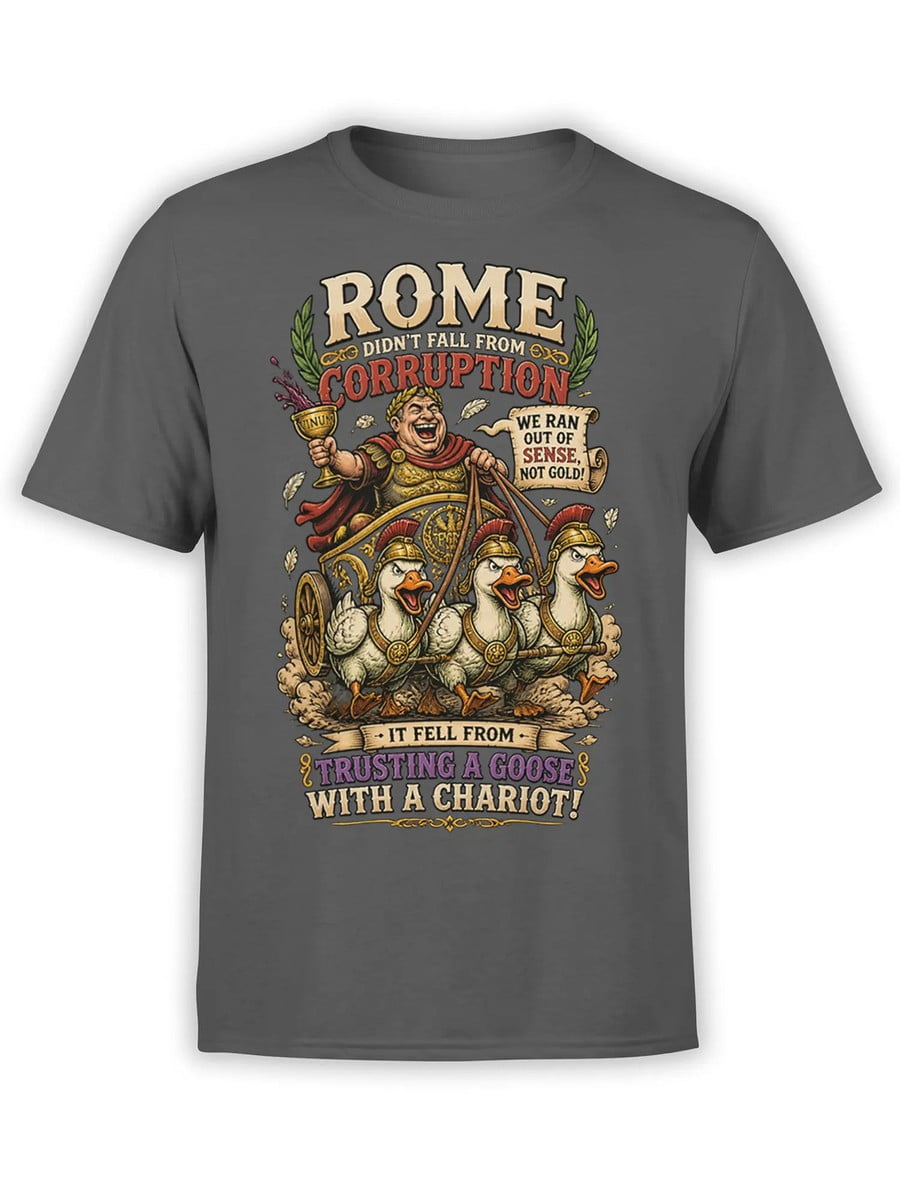 Roman Chariot Goose T-Shirt - Walmart.com