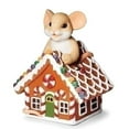thumbnail image 1 of Roman Charming Tails Mouse in Gingerbread House Figurine 3 Inch Multicolor, 1 of 1