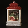 thumbnail image 1 of Roman Christmas - Lighted Farmer Santa Lantern, 10.5" H, Christmas Collection, Plastic, Christmas Giftware, Inspirational, Durable, Long Lasting, Beautifully Detailed, Battery Operated, 1 of 5
