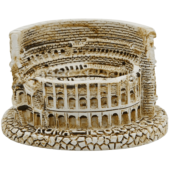 Roman Colosseum European Architecture Desktop Decor Compact Desktop Size