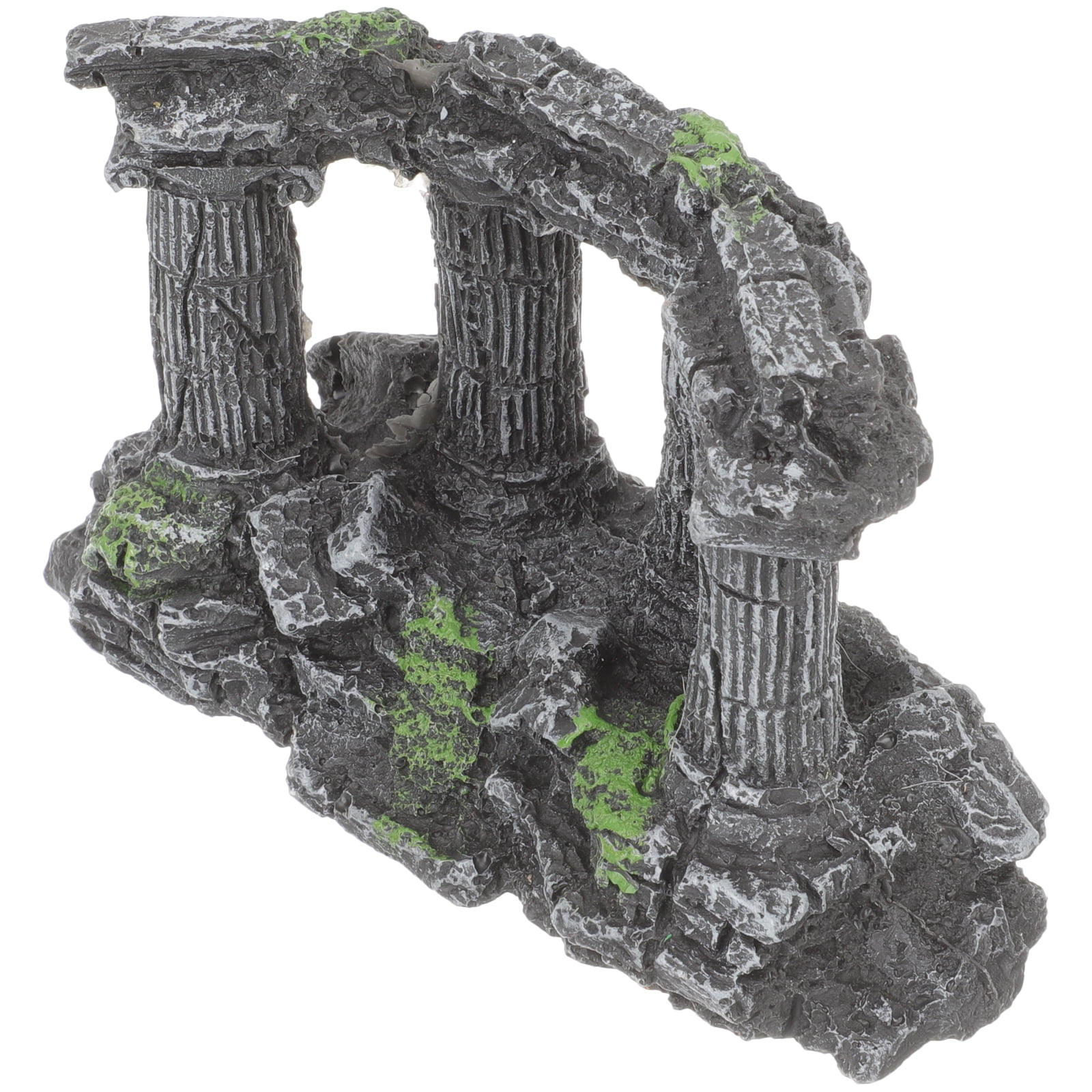 Roman Column Decoration Home Aquaruim Aquarium Decorations Castle Ornament Shrimp Hideout