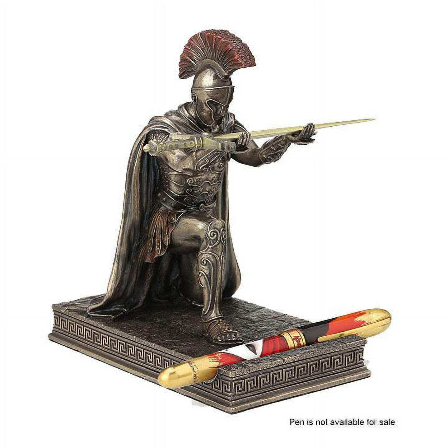 Roman Commander Kneeling Pen Holder (with Letter Opener) Knights