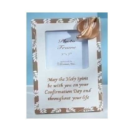 Pack of 6 Religious Gold Confirmation 3"x3" Photo Frames #46557