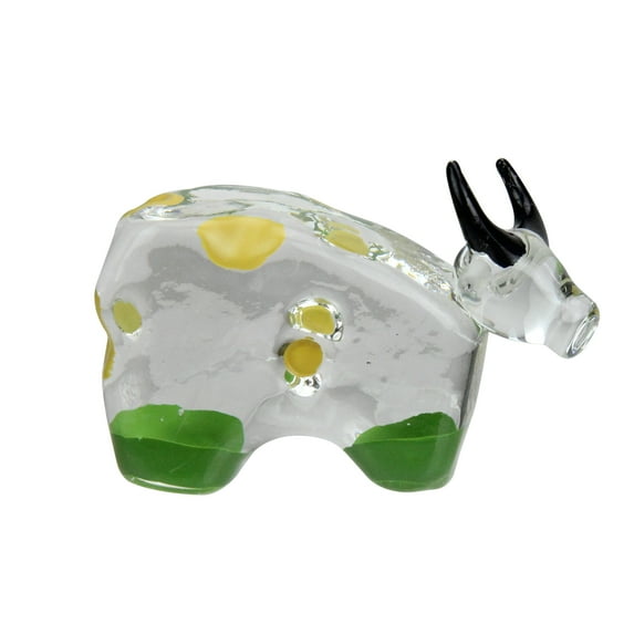 Roman Crystal Bull Figurine Collectible Cotton Candy Collection