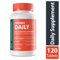 thumbnail image 1 of Roman Daily Multivitamin Supplement for Men 120 Tablets, 1 of 6
