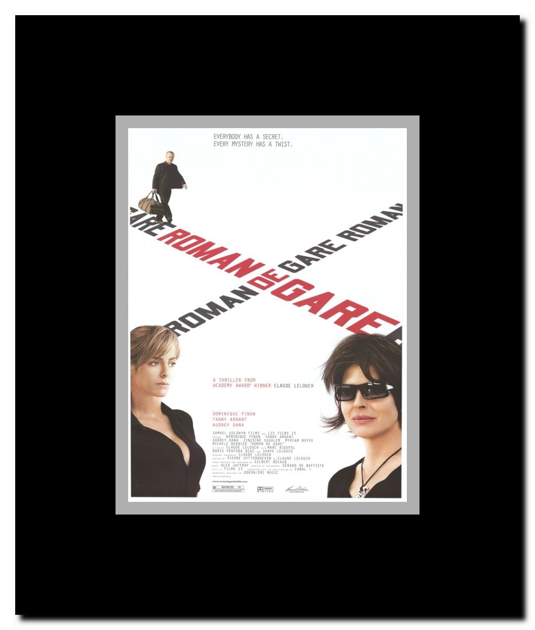Roman De Gare Framed Movie Poster