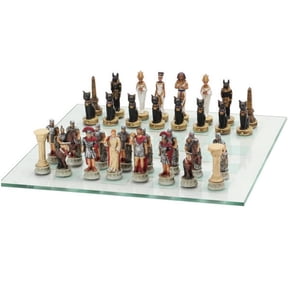 Roman Egyptian Themed Chess Set