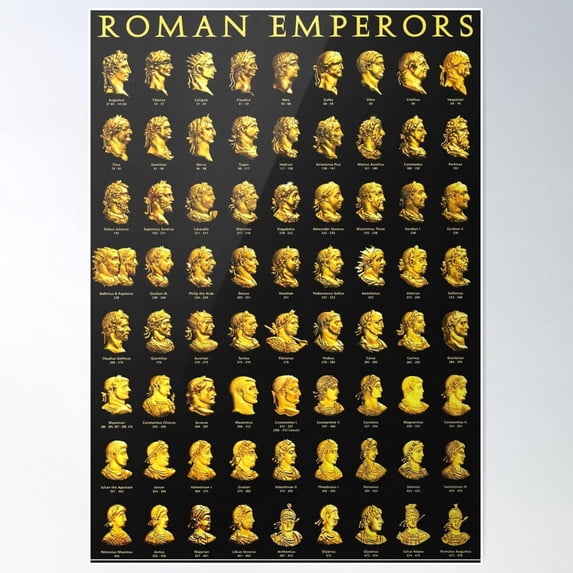 Roman Emperors Poster , Poster Print Only - Walmart.com