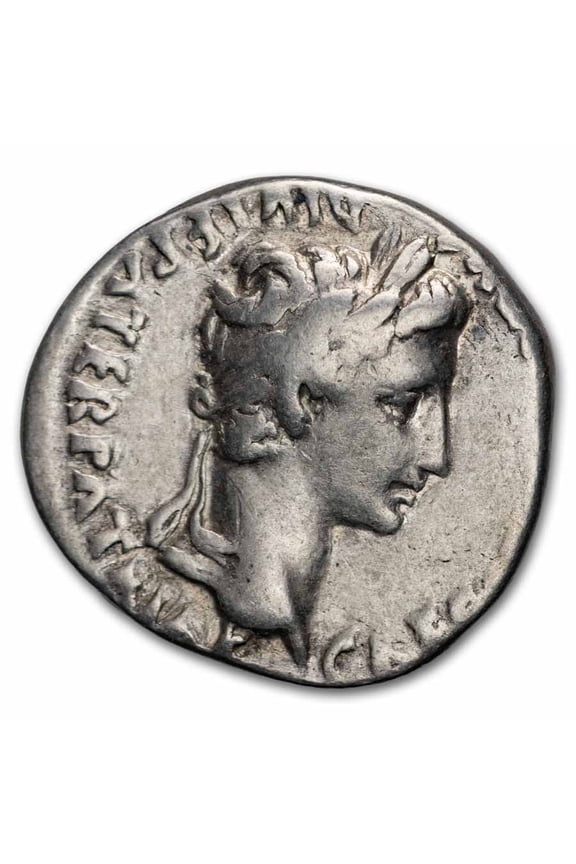 Roman Empire AR Denarius Augustus (27 BC-14 AD) VF