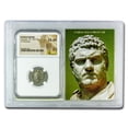 thumbnail image 1 of Roman Empire AR Denarius Caracalla (198-217 AD) Ch XF NGC (Vault), 1 of 4