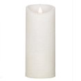 thumbnail image 1 of Roman Flameless LED Candle 7"H White Rustic Pillar Outdoor 3-D Motion, 1 of 2