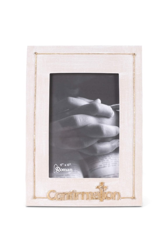 Frame-Confirmation-Vertical w/Cross (8.75" H)