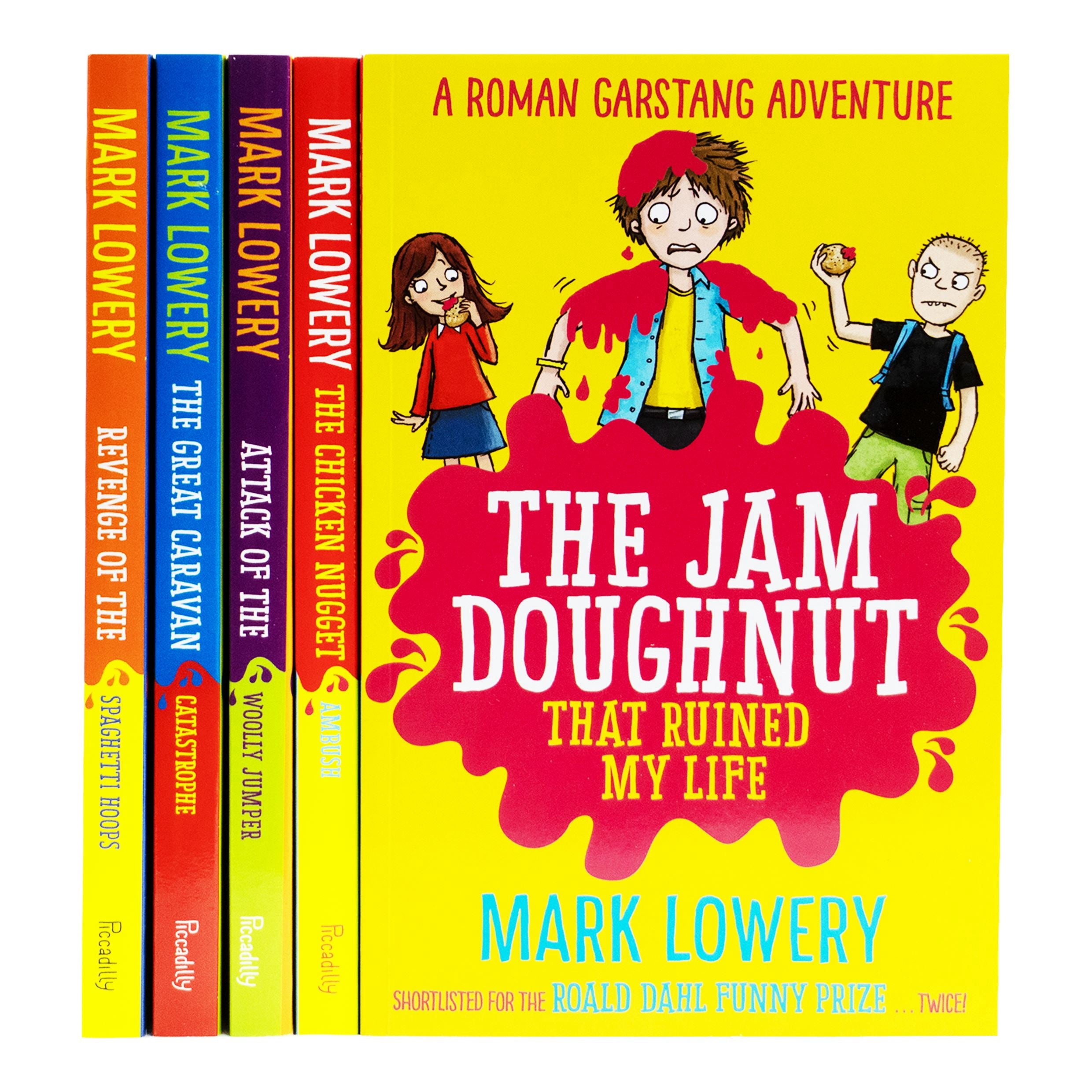 Roman Garstang Adventure Series By Mark Lowery: 5 Books Set - Ages 9-12 - Paperback