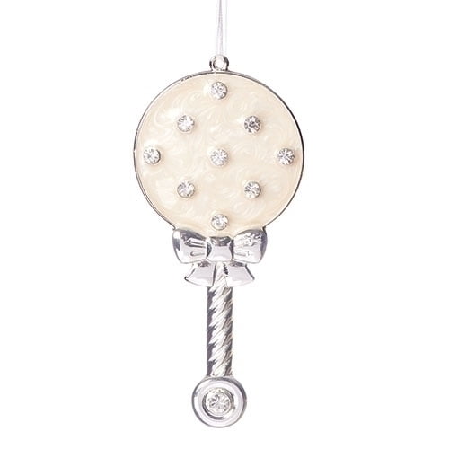 Roman Giftware Baby Rattle Christmas Ornament - Walmart.com