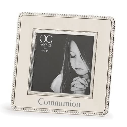 Roman Giftware Inc., Caroline Collection, First Communion, 6" H Communion Frame Square 4X4 ,Religious, Inspirational, Durable (1x6x6)