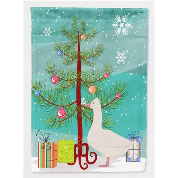 Roman Goose Christmas Flag Garden - Size